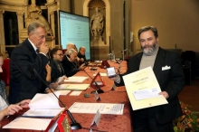 XXXIX Premio Firenze: fiorino d’argento al giornalista Mario Sapia