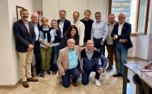 Il presidente Carlo Bartoli in visita al Consiglio di Odg Toscana